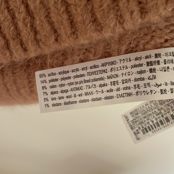 Zara sweater dress with open back - Picture 8 of 8